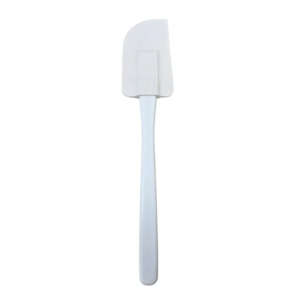 Rubbermaid Scraper Spatula Kitchen Tool 9.5‎ Inch White 2724 Non-Heat Resistant